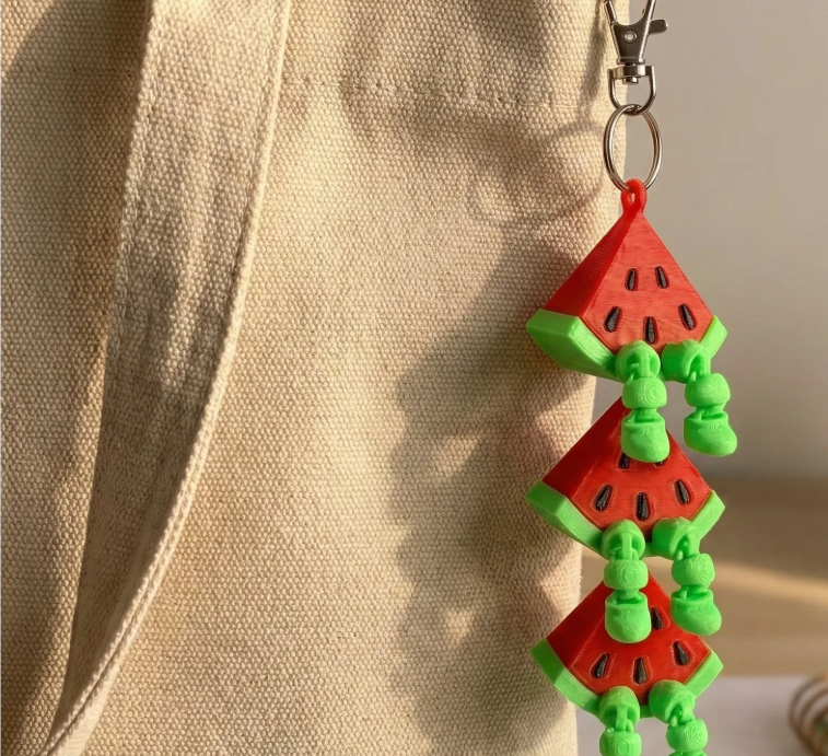 Porte-clés Pastèque