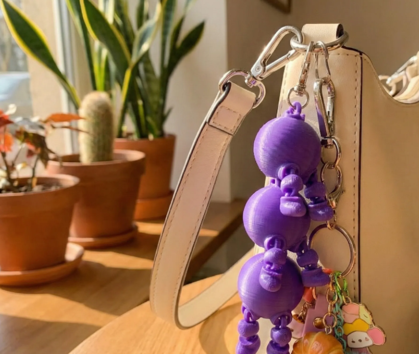 Porte-clés Raisin