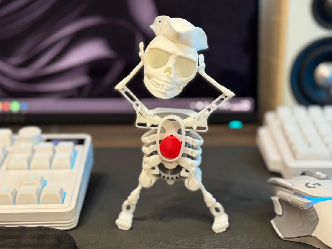 Squelette pirate articulé